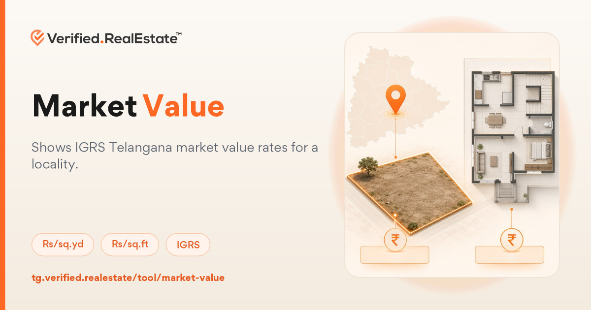 Huda Colony, Meerpet Market Value 2026 – Balapur, Rangareddy