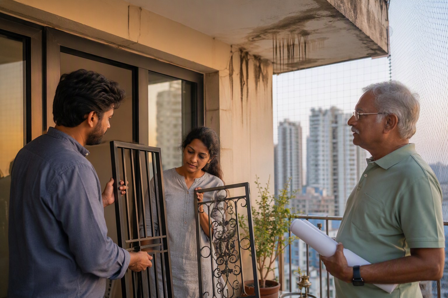 Balcony Grill Changes: The Flat Renovation Approval Check — Interior Design & Home Improvement | Verified.RealEstate Telangana