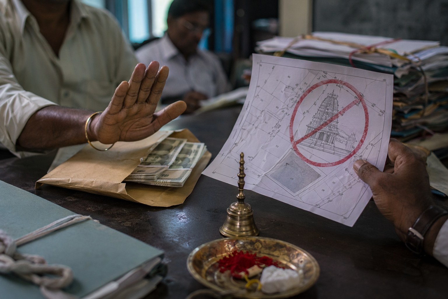 Case Study: A Temple Land Tag That Stopped a Plot Buyer — Case Studies | Verified.RealEstate Telangana