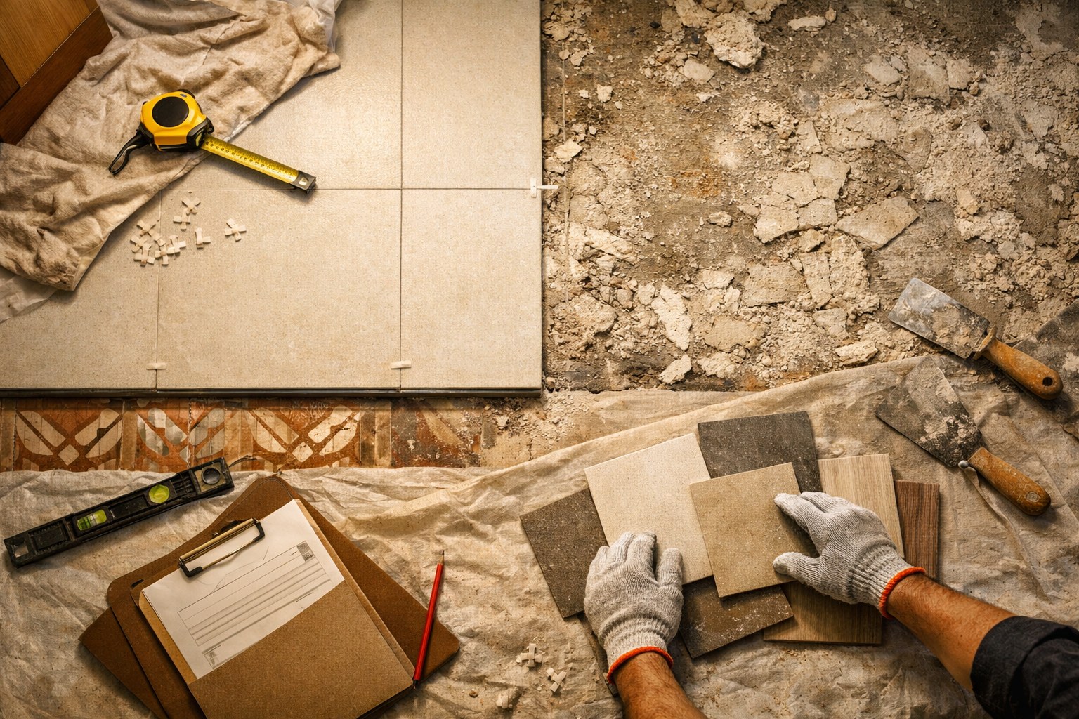 Hyderabad Tile Overlay vs Replacement: Which Is Wiser? — Interior Design & Home Improvement | Verified.RealEstate Telangana