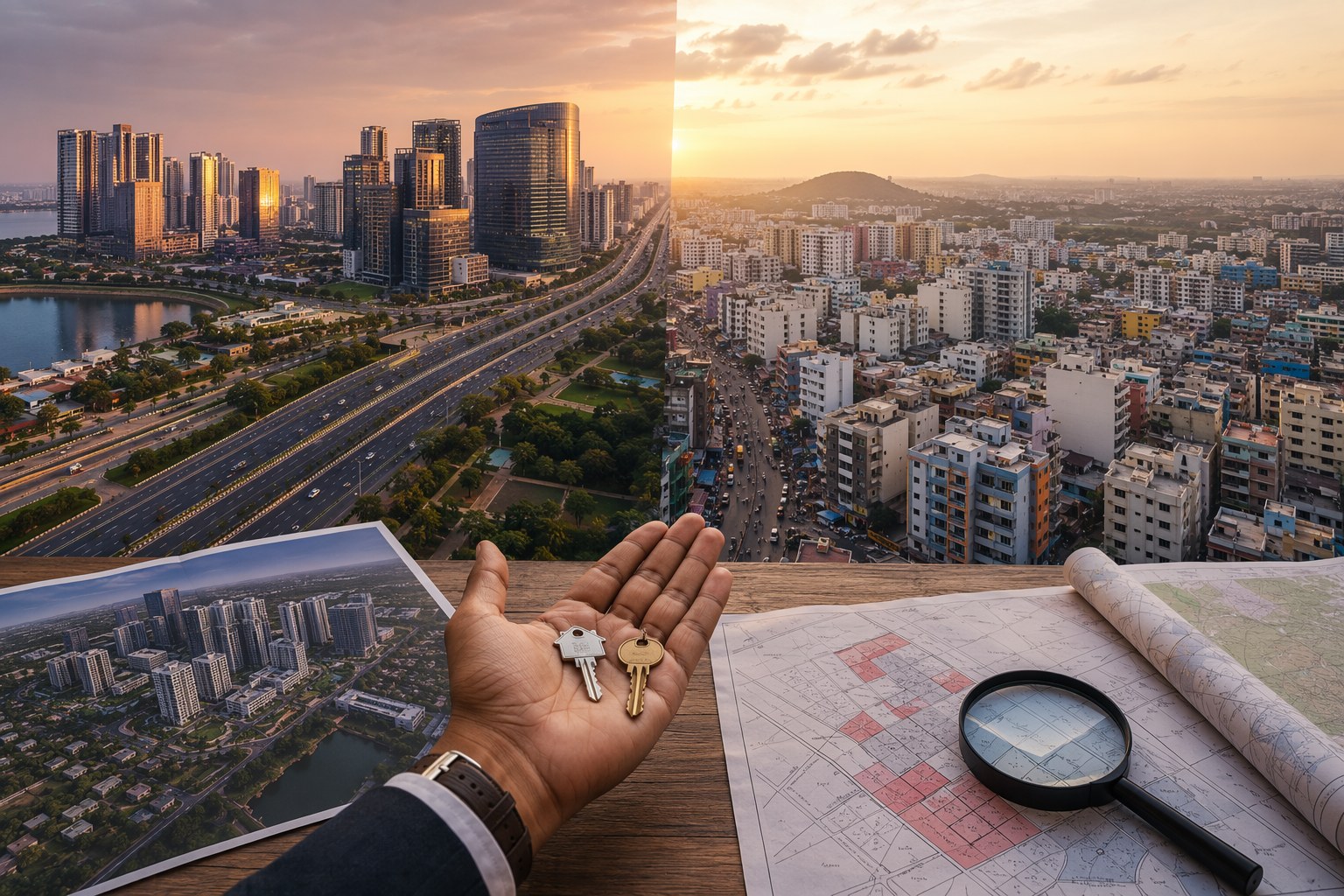 Kokapet vs Manikonda: Prestige Address or Daily Ease? — Neighborhood Guides | Verified.RealEstate Telangana