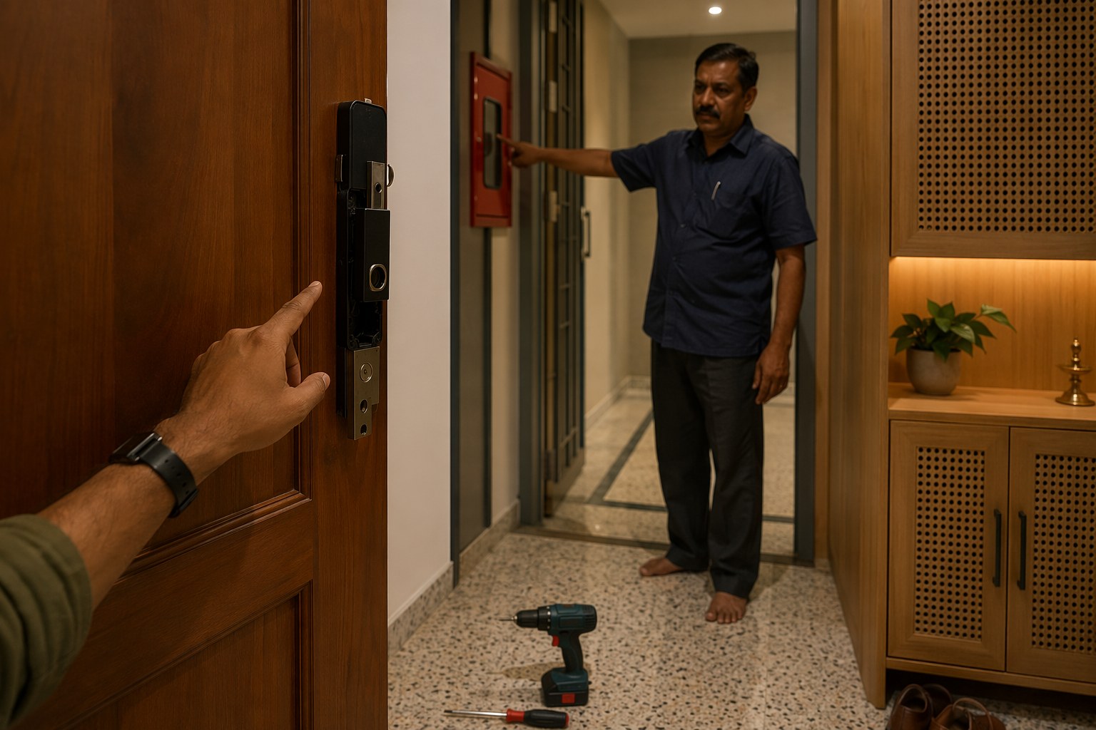Smart Door Lock Installations: Society Rules Buyers Should Check — Interior Design & Home Improvement | Verified.RealEstate Telangana