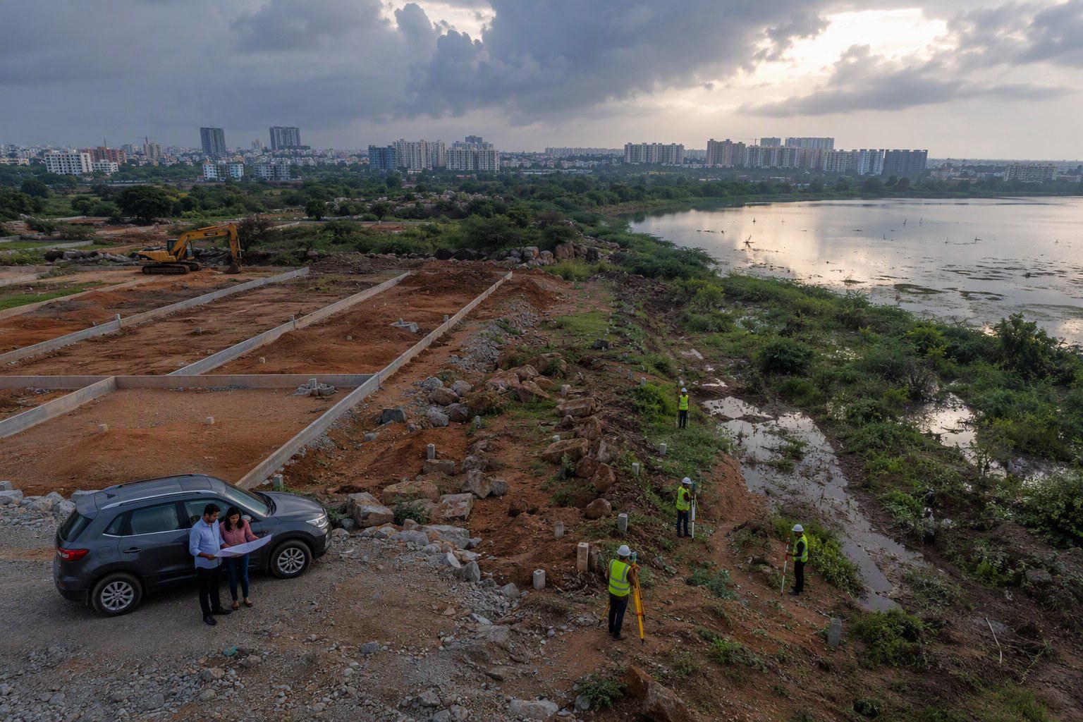 Telangana Lake Buffer Checks May Recast Urban Layout Approvals — Environmental & Sustainability News | Verified.RealEstate Telangana